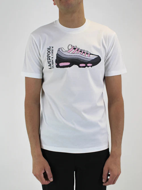 White Threads 110 Pink T-Shirt - White